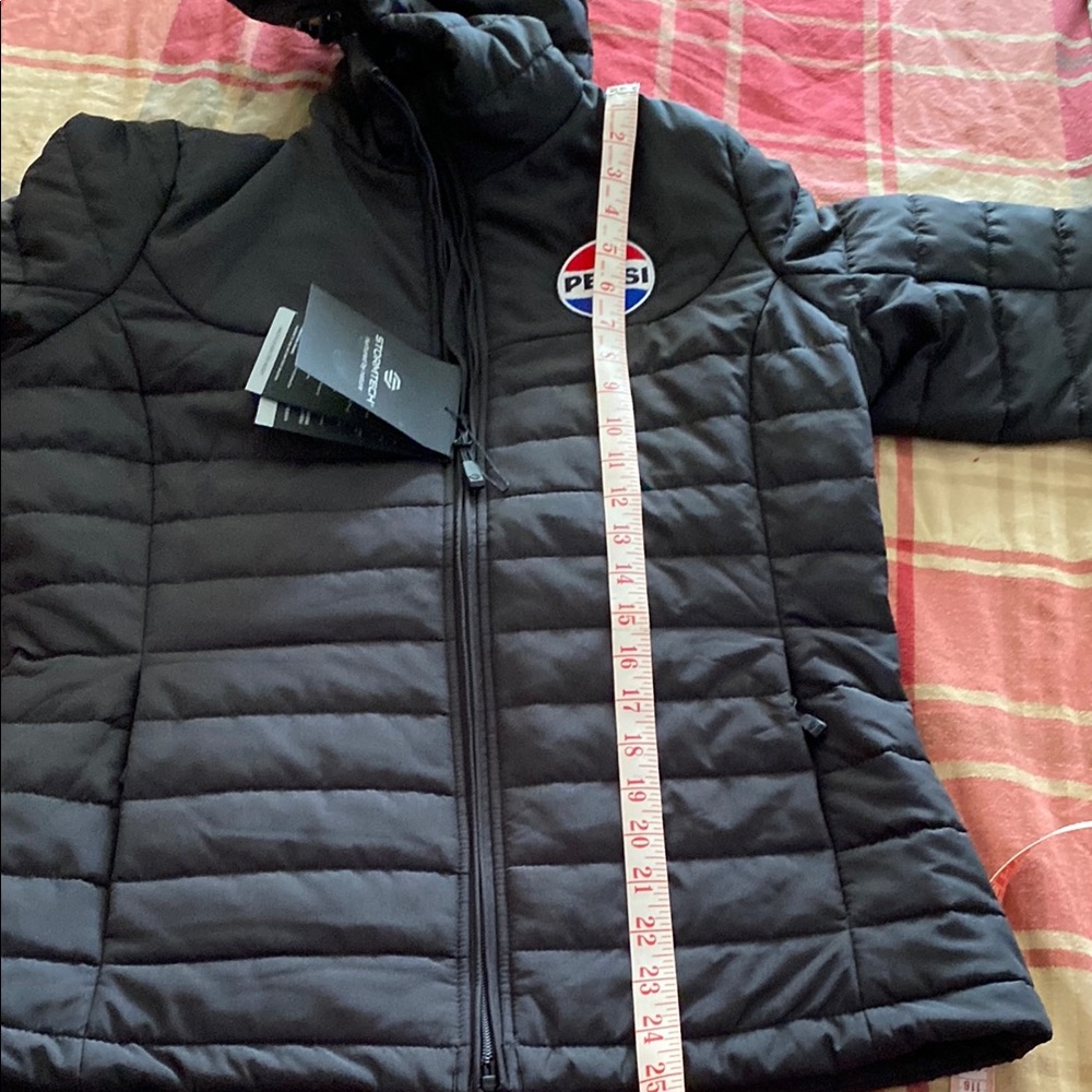 Pepsi Women's Black Quilted Jacket - Picture 7 of 7
